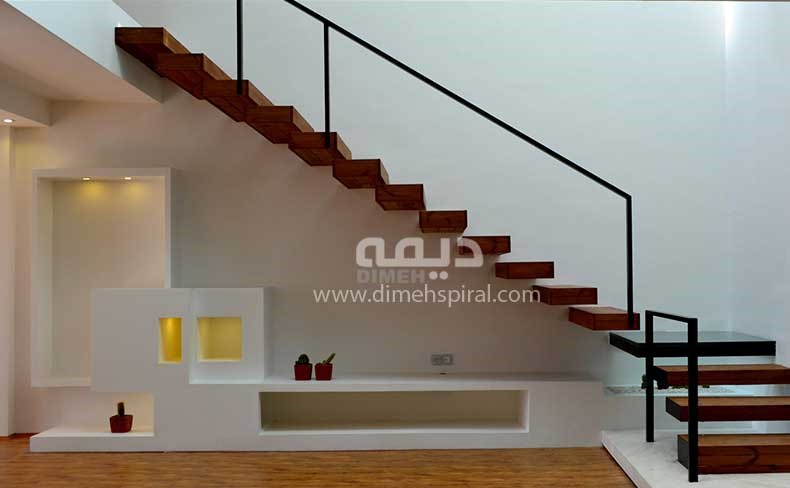 تحول تدریجی پله فلزی